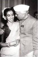 Padmaja Naidu with Nehru